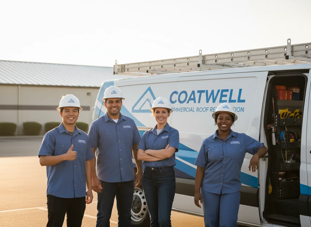 Commercial roof coating company in Quasqueton, IA